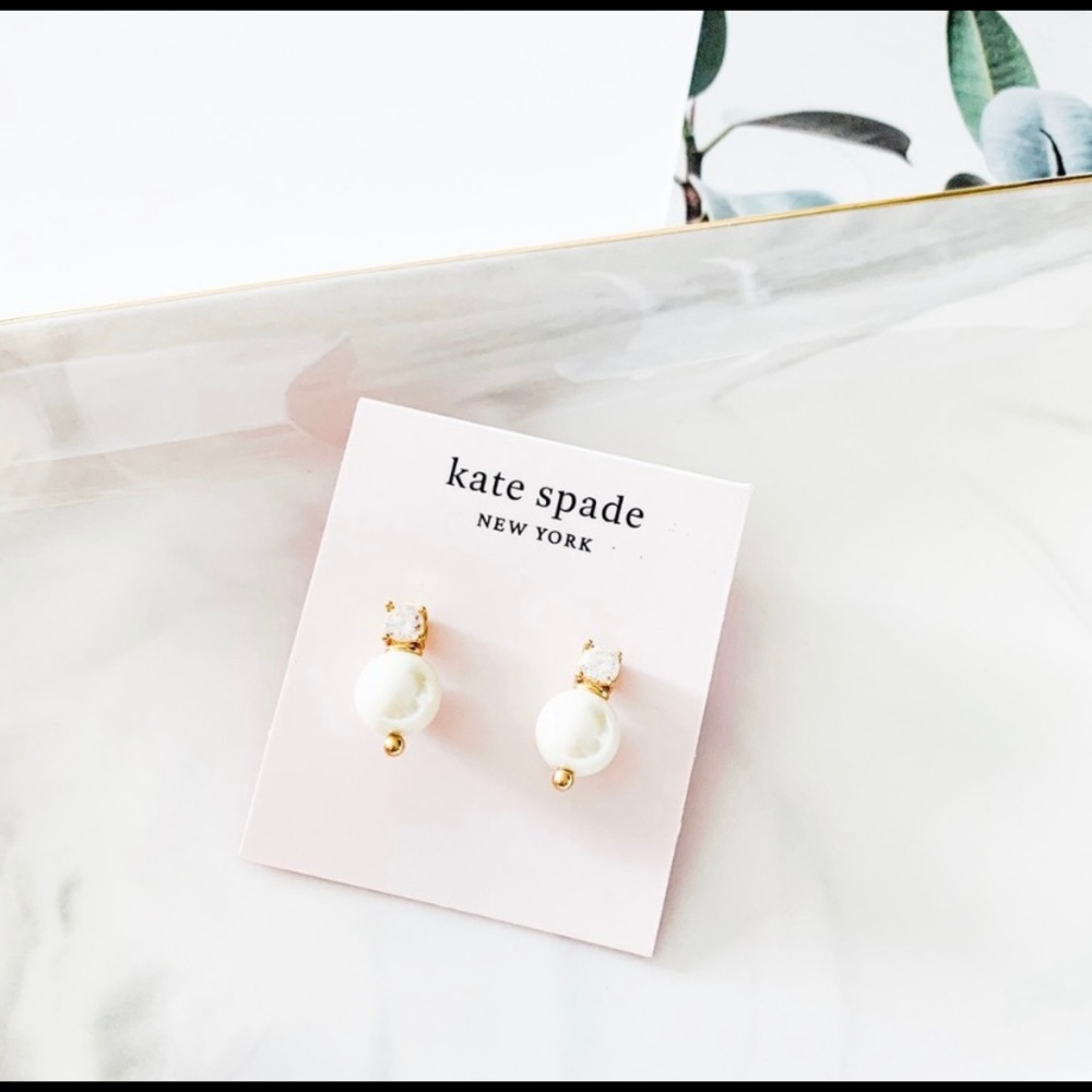 Kate spade pearl earrings